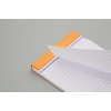 image:imageRodia cf38200 Notepad No 14 A3 165 x 125 inches 42 x 318 cm 80 Sheets Square Ruled Water Repellent Cover Perforated PEFC Certified Block Rodia Orangeorange