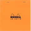 image:imageRodia cf38200 Notepad No 14 A3 165 x 125 inches 42 x 318 cm 80 Sheets Square Ruled Water Repellent Cover Perforated PEFC Certified Block Rodia Orangeorange