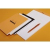 image:imageRodia cf38200 Notepad No 14 A3 165 x 125 inches 42 x 318 cm 80 Sheets Square Ruled Water Repellent Cover Perforated PEFC Certified Block Rodia Orangeorange