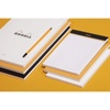 image:imageRodia cf38200 Notepad No 14 A3 165 x 125 inches 42 x 318 cm 80 Sheets Square Ruled Water Repellent Cover Perforated PEFC Certified Block Rodia Orangewhite