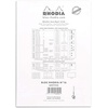 image:imageRodia cf38200 Notepad No 14 A3 165 x 125 inches 42 x 318 cm 80 Sheets Square Ruled Water Repellent Cover Perforated PEFC Certified Block Rodia Orangewhite