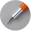 image:imageRodia cf9357 Mechanical Pencil Script Lead Case Refill Set 05mm Aluminum Body Anodized OrangeBlack