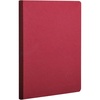 image:imageClairefontaine  Ref 795462  Clothbound Notebook with Elastic Closure  Ruled A5 6 x 825  RedBound notebook ruled horizontally