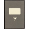 image:imageClairefontaine Back to Basics 1951 Clothbound Notebook 5 34 x 8 14 96 Pages Lined  BlueBlack