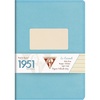 image:imageClairefontaine Back to Basics 1951 Staplebound Notebook 5 34 x 8 14 96 Pages Lined  TurquoiseTurquoise