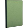 image:imageClairefontaine Basic Large Clothbound Notebook 6 x 825 Green 192 PagesGreen Moss Green