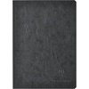 image:imageClairefontaine Basic Large Clothbound Notebook 8 14x 11 34 BLACK 192 Pages