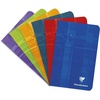 image:imageClairefontaine Staplebound Notebook  Ruled 48 sheets  4 14 x 6 34  Sold Individually Assorted Cover Color Chosen at Random