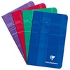 image:imageClairefontaine Staplebound Notebooks A4 Lined 90 g 40 Sheets  Assorted Colours Pack of 10Chequered