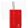 image:imageClairefontaine Wirebound Notebook  Ruled 90 sheets  4 14 x 6 34  Sold Individually Assorted Cover Color Chosen at Random