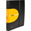 image:imageExacompta  Ref 75034E  Exactive  Exacard Business Card Holder  20 x 145 cm in Size Holds Up to 120 Cards 20 Sheets Suitable for 60 x 90mm Business Cards  Black20 x 145 cm