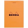image:imageOrange Rhodia Top Staplebound No 11 Graph Notepad 3 X 4 Pack of 5