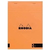 image:imageQuo Vadis Rhodia 162011 Bloc No 16 Stapled Notepads Lined 6 x 8 14 Orange