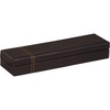image:imageRHODIA 118876C  Black Pencil Case  21 x 55 x 3 cm  Orange Saddle Stitching  Faux Leather Exterior  Rhodiarama Home Office Collection  Office Organization amp Designer Storage