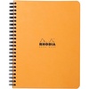 image:imageRHODIA 193448C  Spiral Notebook Full Binding Notebook Orange  A5  Dot Dot  160 Detachable Pages  White Clairefontaine Paper 80 gm  Soft and Resistant Cover  Classic
