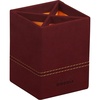 image:imageRHODIA 194522C  Gold Pencil Pot  8x8x11 cm  Orange Saddle Stitching  Faux Leather Exterior  Home Office Collection Rhodiarama  Office Organization amp Designer StorageBurgundy