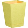 image:imageRHODIA 318923C  Poppy Waste Paper Bin  24x24x32 cm  Orange Saddle Stitching  Faux Leather Exterior  Rhodiarama Home Office Collection  Office Organization amp Designer StorageAnis Green