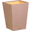 image:imageRHODIA 318923C  Poppy Waste Paper Bin  24x24x32 cm  Orange Saddle Stitching  Faux Leather Exterior  Rhodiarama Home Office Collection  Office Organization amp Designer StorageTau