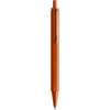 image:imageRHODIA 9388C  Script Refillable Ballpoint Pen Hexagonal Brushed Aluminium Body  Orange  07 mm High Precision Retractable Ball Point Black Ink  Script CollectionOrange