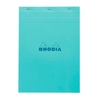 image:imageRhodia 18100C Stapled Notepad COLOURS N18  A4 21x297 cm  Small squares  80 tearoff sheets  White 80 gm paper  Ast covers  Random colour