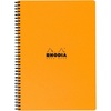 image:imageRhodia 193468C  Spiral Notebook Full Binding Orange Notebook  A5  Ruled  160 Detachable Pages  Clairefontaine Paper 80 gm  Soft and Resistant Coated Card Cover  ClassicOrange