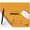 image:imageRhodia 19410C  Mouse Mat Notepad 19x23cm Squared 30 Detachable Sheets Clairefontaine Paper 80g NonSlip Base