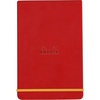 image:imageRhodia 194366C  Rigid Webnotepad Poppy A6 Notebook  Lined  192 Detachable Pages  Clairefontaine Paper  90 g  Bookmark Elastic Closure  Imitation Leather Cover  Rhodiarama