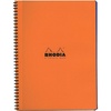 image:imageRhodia 4 Color Book 9 in x 11 34 in OrangeOrange