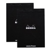 image:imageRhodia Black Dot Pad 825X1175 Pack of 2