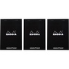 image:imageRhodia Classic Black Notepad dot  338 in x 434 in Pack of 3