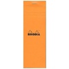image:imageRhodia Classic French Paper Pads Graph 3 in x 8 14 in Orange Pack of 8 