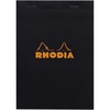 image:imageRhodia Classic French Paper Pads Graph 6 in x 8 14 in Black 162009C
