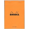 image:imageRhodia Classic French Paper Pads blank 6 in x 8 14 in orange PACK OF 4