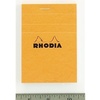 image:imageRhodia Classic Notebooks Staplebound 3 x 4 34 Orange Grid Sold in Units of2