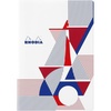 image:imageRhodia Cover Serigraphy by Papier Tigle ParisWhite Staple Notebook A5 02 inch 5 mm Square Rule Orange Included RHODIA cfcvptA5whwhite