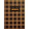 image:imageRhodia Heritage Sewn Spine Notebook A5 Lined  Ivory QuadrilleBlack Tartan