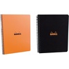 image:imageRhodia Meeting Books 885 X 1169 Inches Pack of 2 Black and Orange