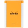image:imageRhodia Memo Pad  11 Lined 3 X 4 18  80g Ultra Smooth PaperGlue Top Desk Pad  240 Removable SheetsNonSkid Cardboard Backing Fountain Pen Perfect
