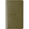 image:imageRhodia Mini Stapled Note CoverEarth Khaki 31 x 50 inches 8 x 128 cm Stapled Notebook Mini 30 x 47 inches 75 x 12 cm 02 inches 5 mm Graph with Orange Water Repellent Cover