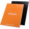 image:imageRhodia No16 A5 6 X 8 14 80 Sheet Dot PadSet of two 1 Orange amp 1 Black