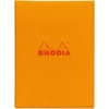 image:imageRhodia Notepad with Cover No12 33 x 47 inches 85 x 12 cm PU Leather Black Block Rodia No12 Orange Included80 Sheets 5 mm Grid RHODIA cf12pucvbkA6