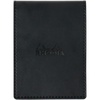 image:imageRhodia Notepad with Cover No12 33 x 47 inches 85 x 12 cm PU Leather Black Block Rodia No12 Orange Included80 Sheets 5 mm Grid RHODIA cf12pucvbkA7