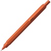 image:imageRhodia RHODIA SCRIPT cf9298 Mechanical Pencil 05mm Hex Shaft Aluminum Body Hairline Finish Orangeorange