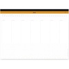 image:imageRhodia Ref 194041  Undated Weekly Desk Pad  Premium 80 GSM White Paper 16 12 x 12 18  60 Sheets121 x 165