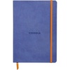 image:imageRhodia Rhodiarama SoftCover Notebook  72 Dots Sheets  4 x 5 12  Sapphire CoverSapphire Blue