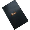 image:imageRhodia Side Staplebound Black Pocket Notebook 3 X 475 Pack of 5