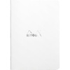 image:imageRhodia Slim Staplebound Notebooks  Lined 48 sheets  6 x 8 14 in  White cover 119187C