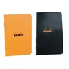 image:imageRhodia Staplebound Notebooks Graph Orange and Black Cover 3 In X 4 34 In 24 Sheets Pack of 2