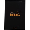image:imageRhodia Staplebound Notepads  Blank 80 sheets  6 x 8 14 inch  Black coverBlack