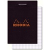 image:imageRhodia Staplebound Notepads  Graph 80 sheets  3 x 4 in  Orange coverBlack